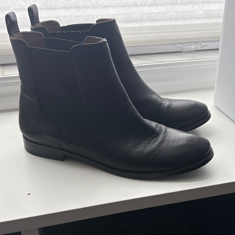 Women’s Frye Black Leather Boots